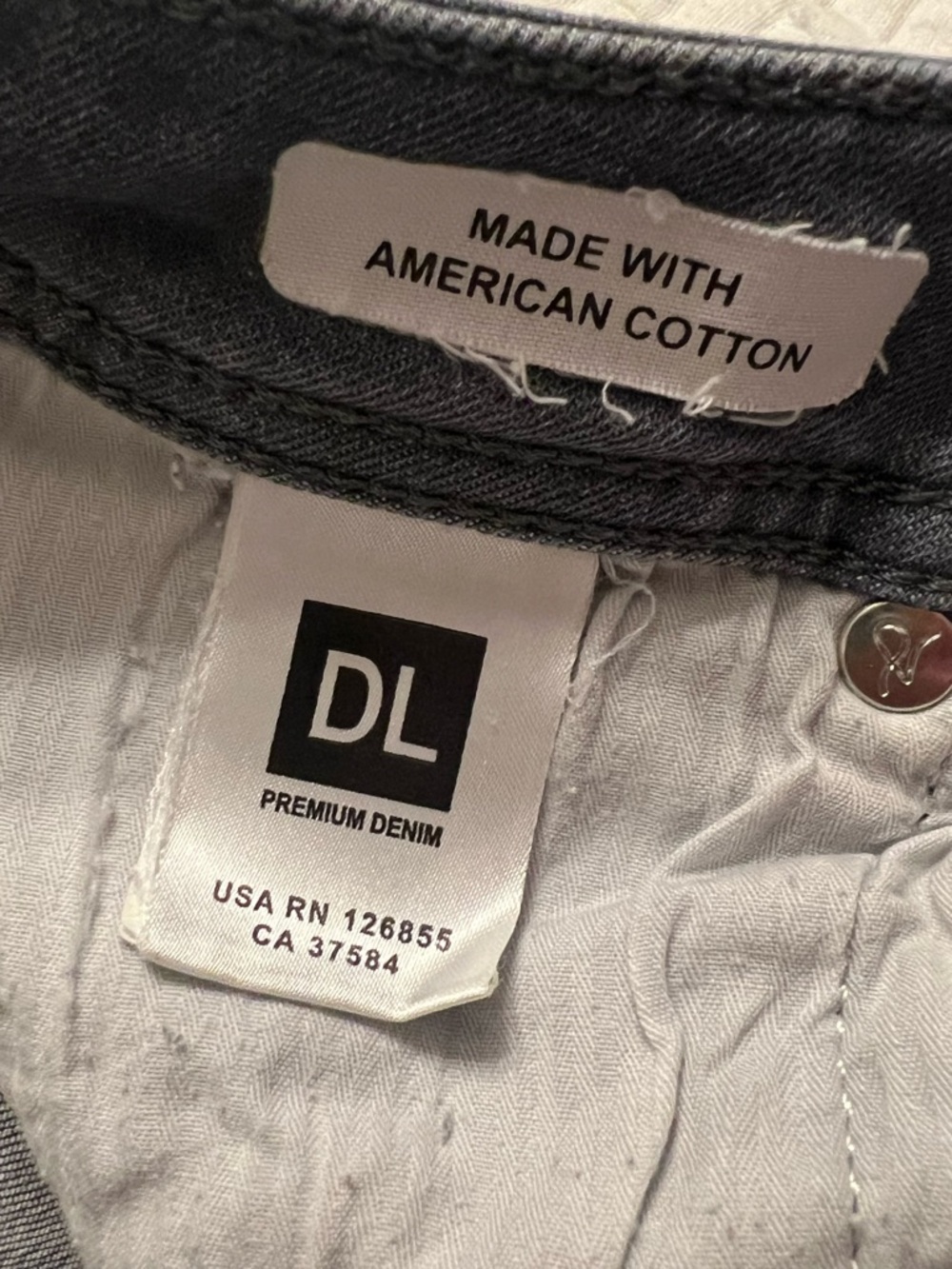 DL1961 Gray Emma Legging Jeans Size 31 - Picture 12 of 13